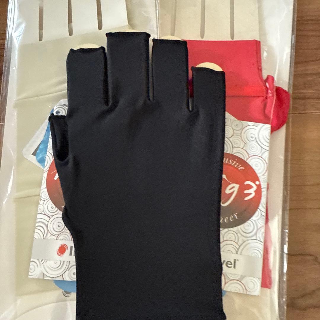 Invel mig3 フィンガーレス手袋 3色セット