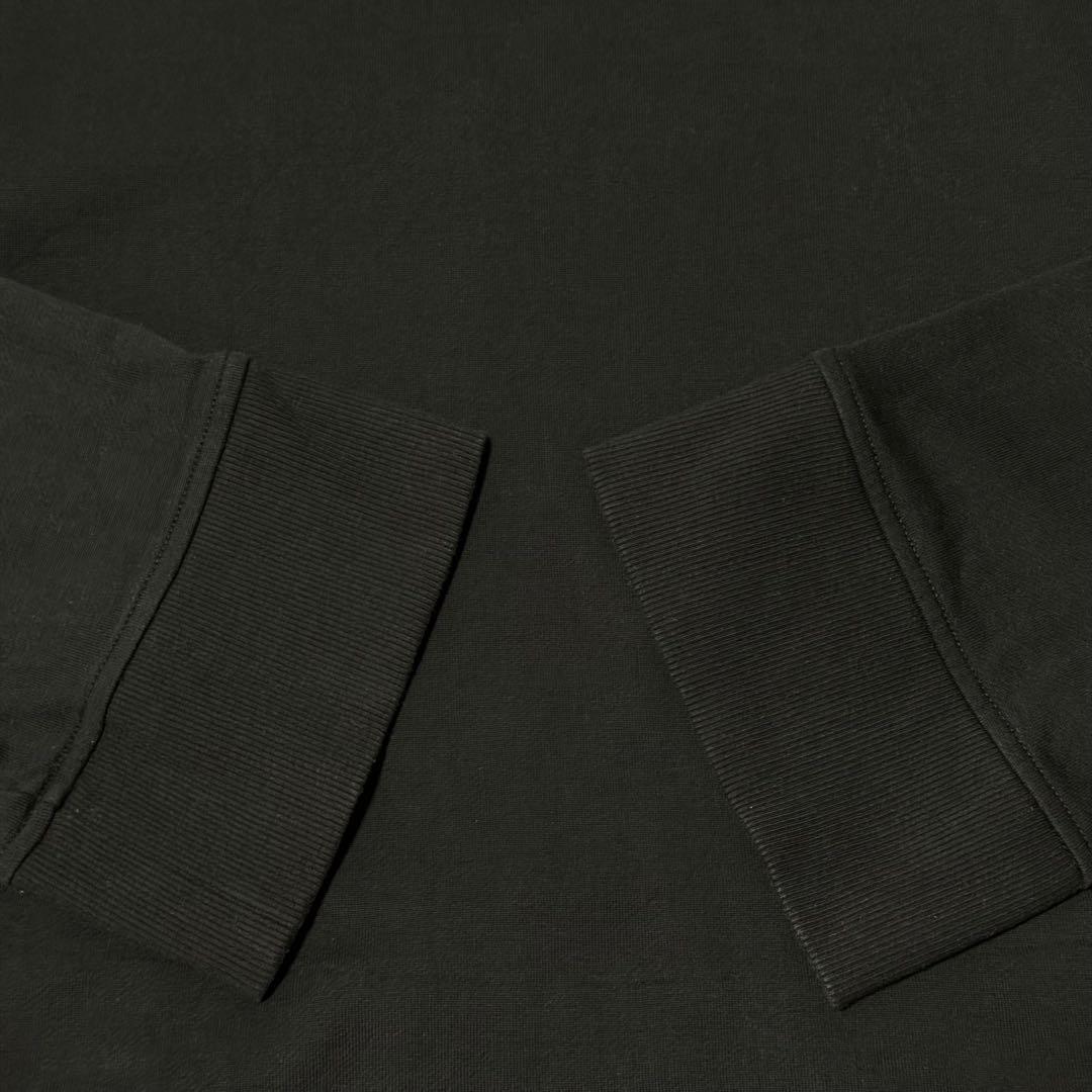 Y-3 フレンチテリー スタック ロゴ ハイネック クロップド丈 スウェット