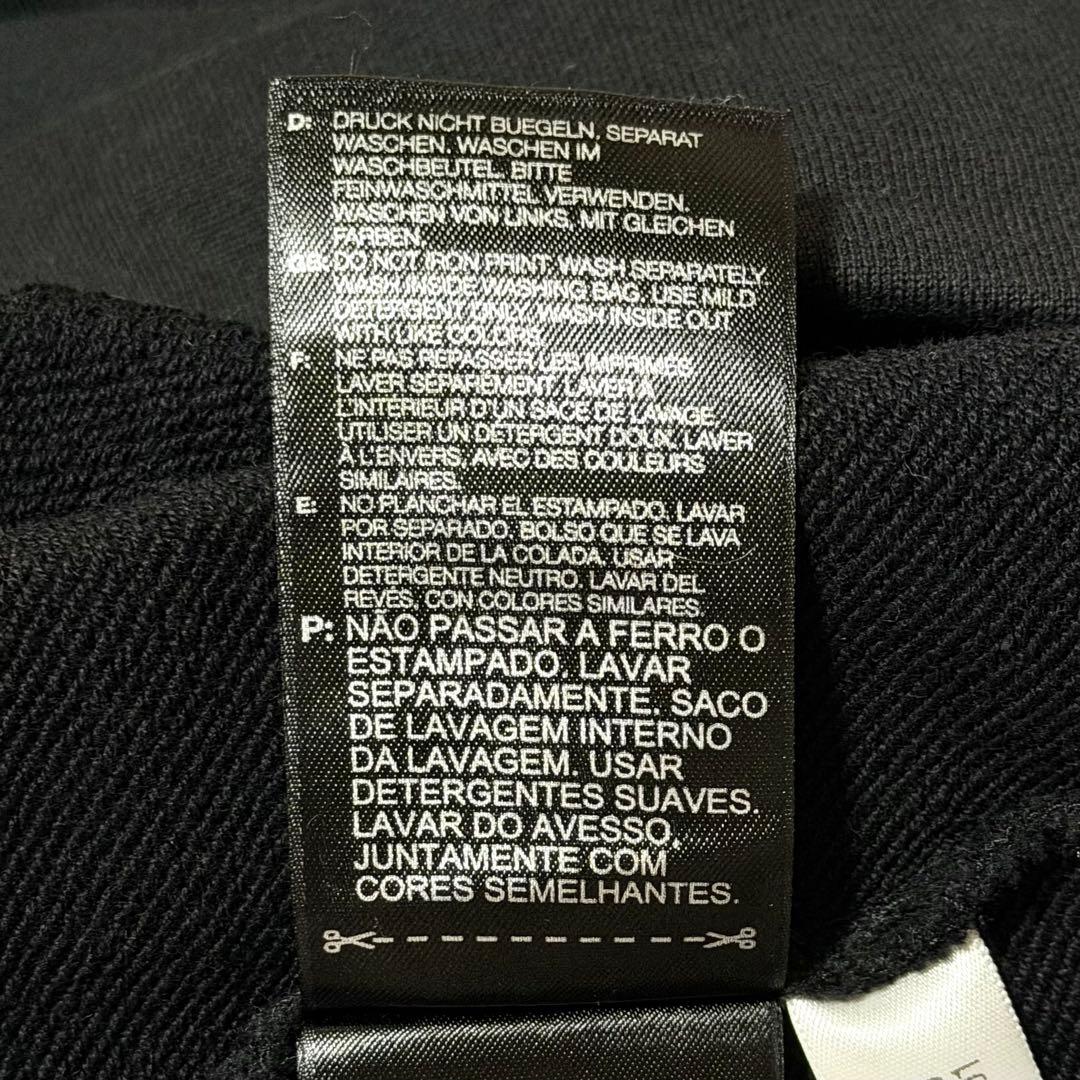 Y-3 フレンチテリー スタック ロゴ ハイネック クロップド丈 スウェット