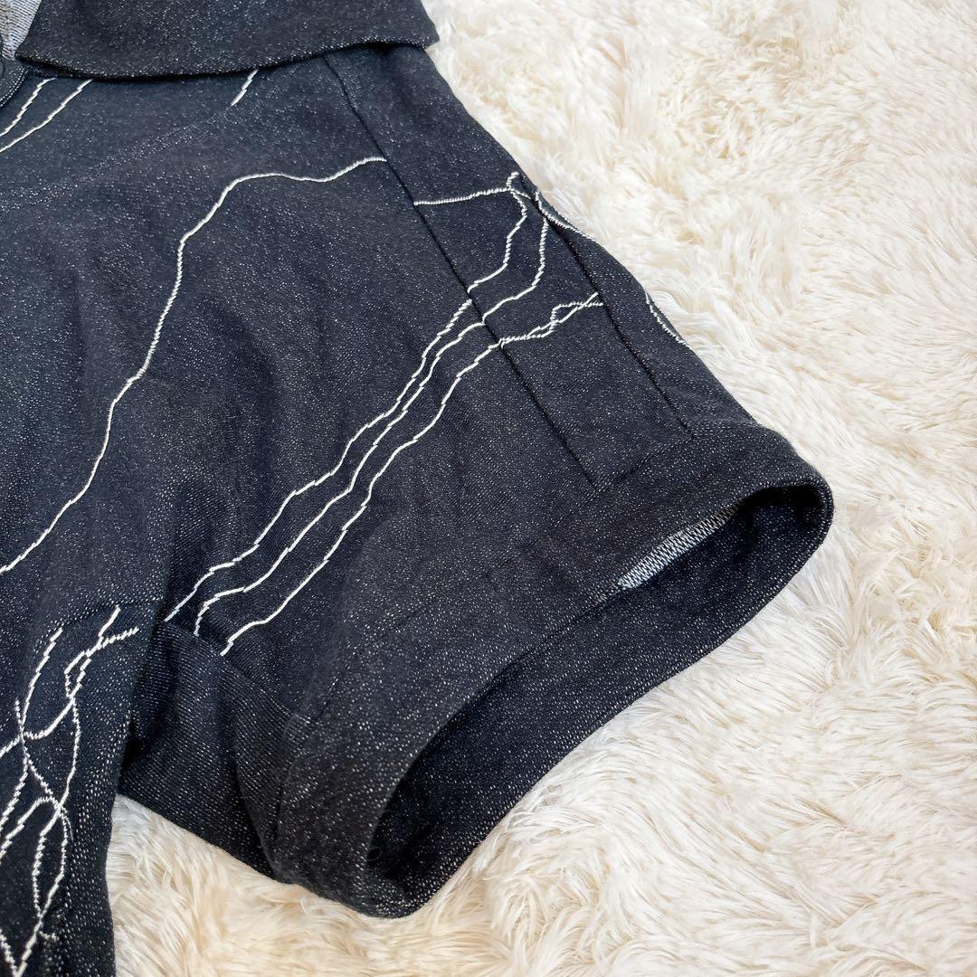 2024年モデル☆慈雨 糸あそび チュニック ワンピース 花 刺繍