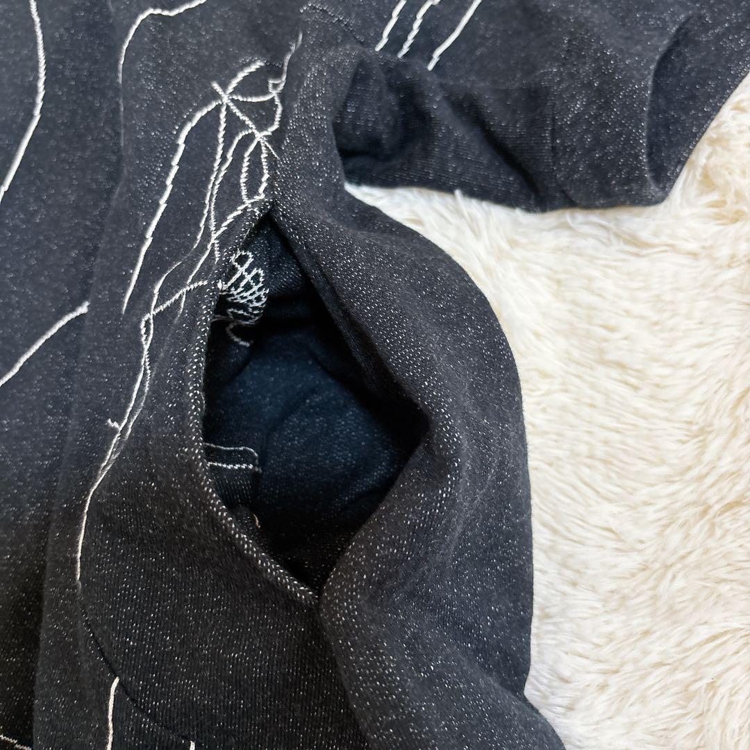 2024年モデル☆慈雨 糸あそび チュニック ワンピース 花 刺繍