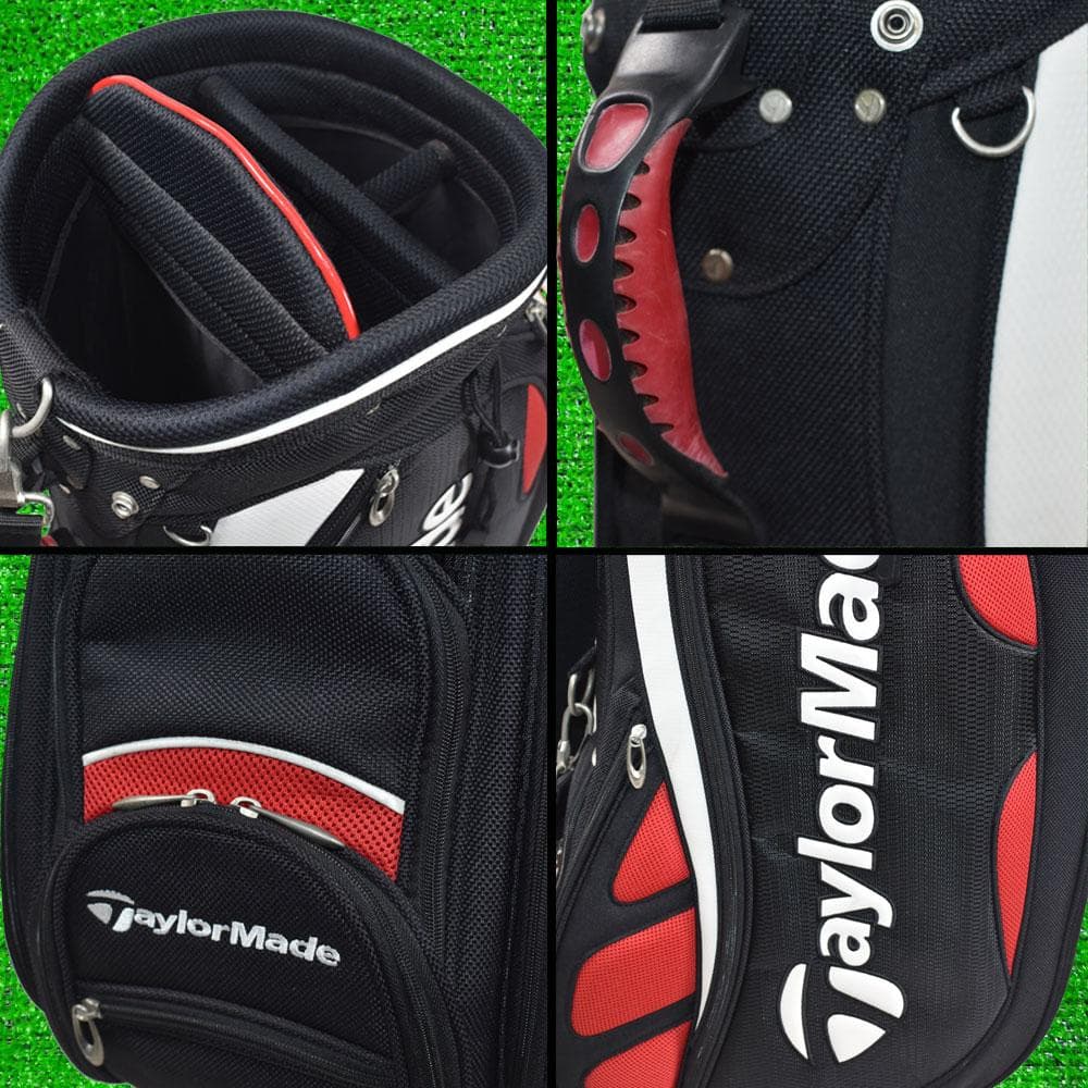TaylorMade テーラーメイド ゴルフ キャディバッグ【ブラック】美品！