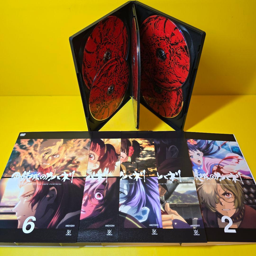 新品ケース交換済「甲鉄城のカバネリ 」6巻+「申 海門決戦」DVD全7巻セット