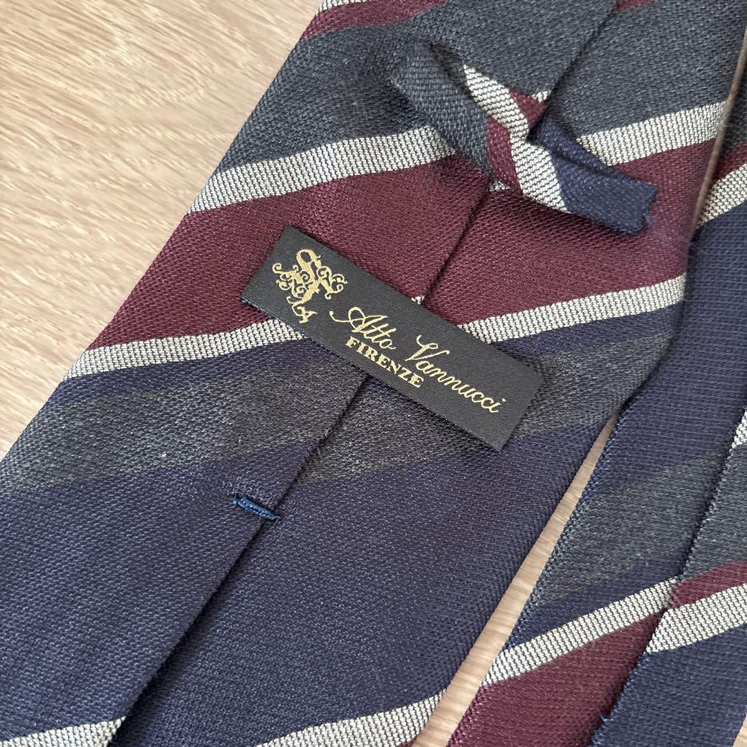 オ*ー様 Atto Vannucci FRANK Sfoderato レジメンタ