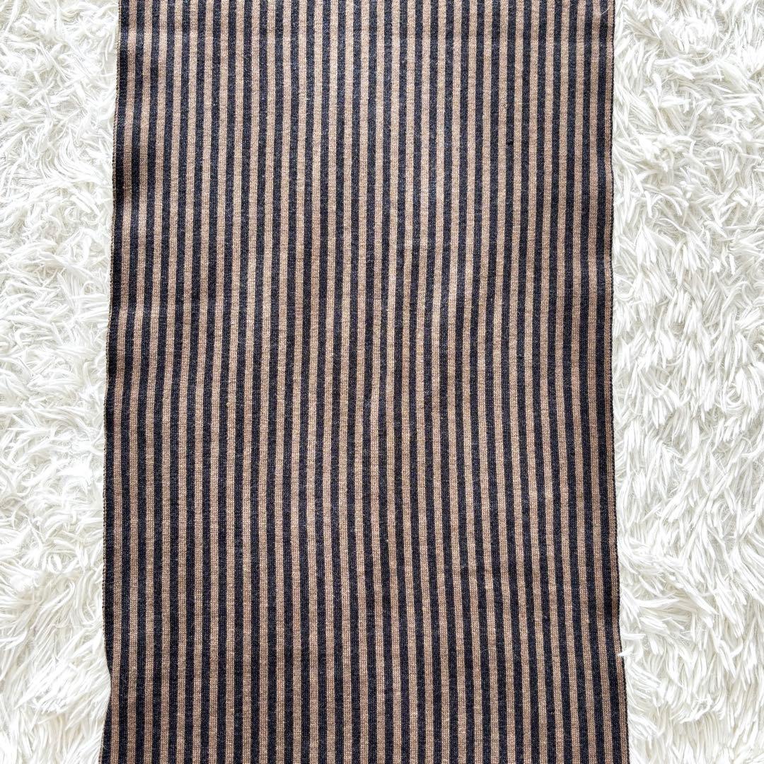 【極美品】FENDI フェンディ ズッカ柄 マフラー イタリア製 FF 秋冬極暖