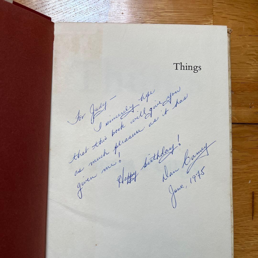 洋書　Francis Ponge　Things