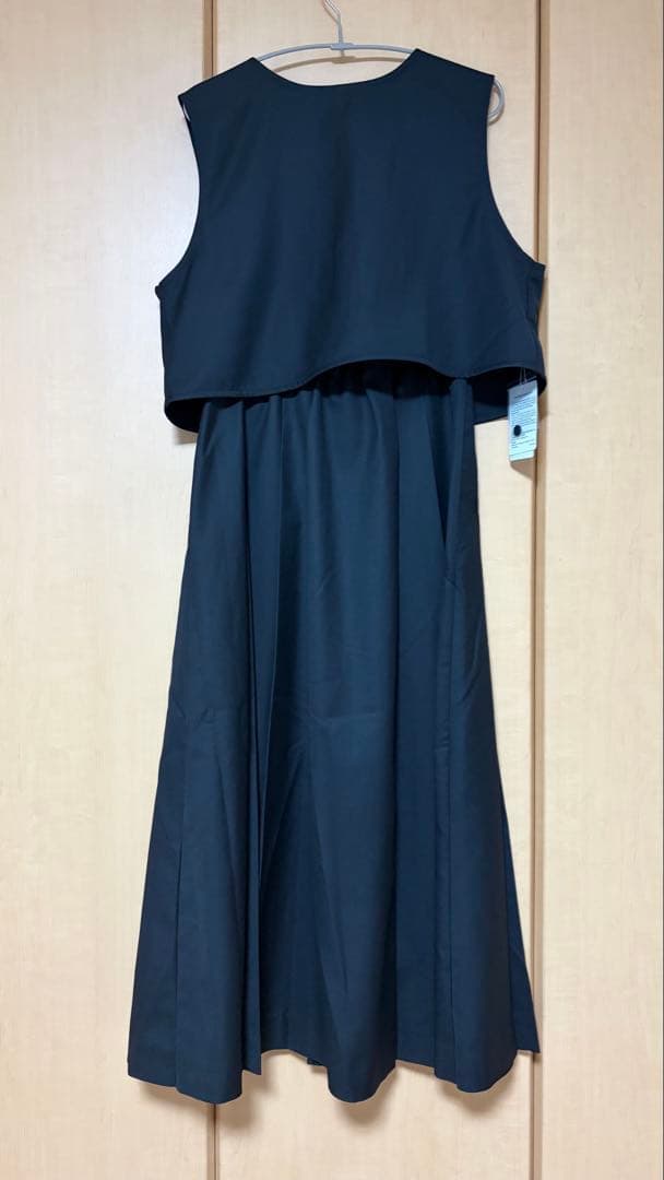 KBF セットアップ　2WAYベストセパレートワンピース　ブラック