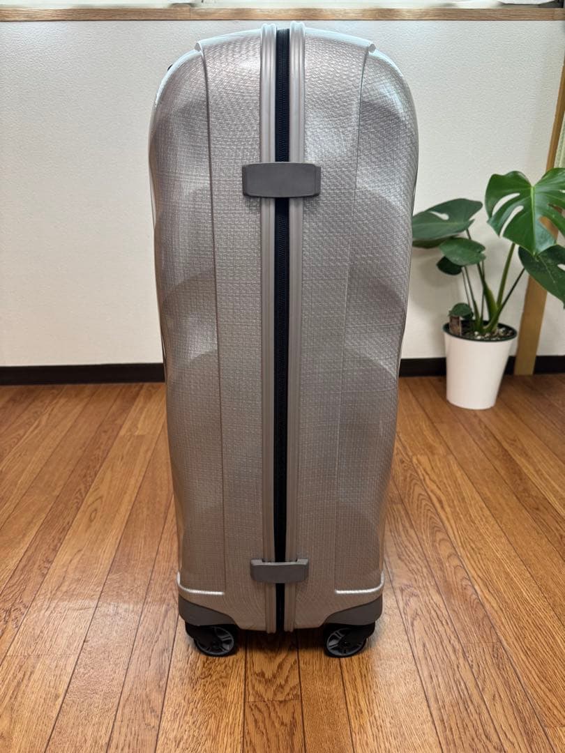 【美品】サムソナイトコスモライト 3.0 スピナー 94L パール色