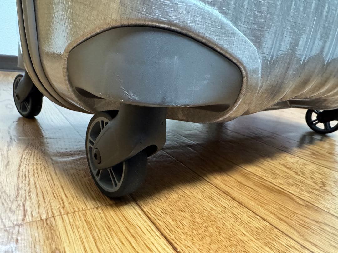 【美品】サムソナイトコスモライト 3.0 スピナー 94L パール色