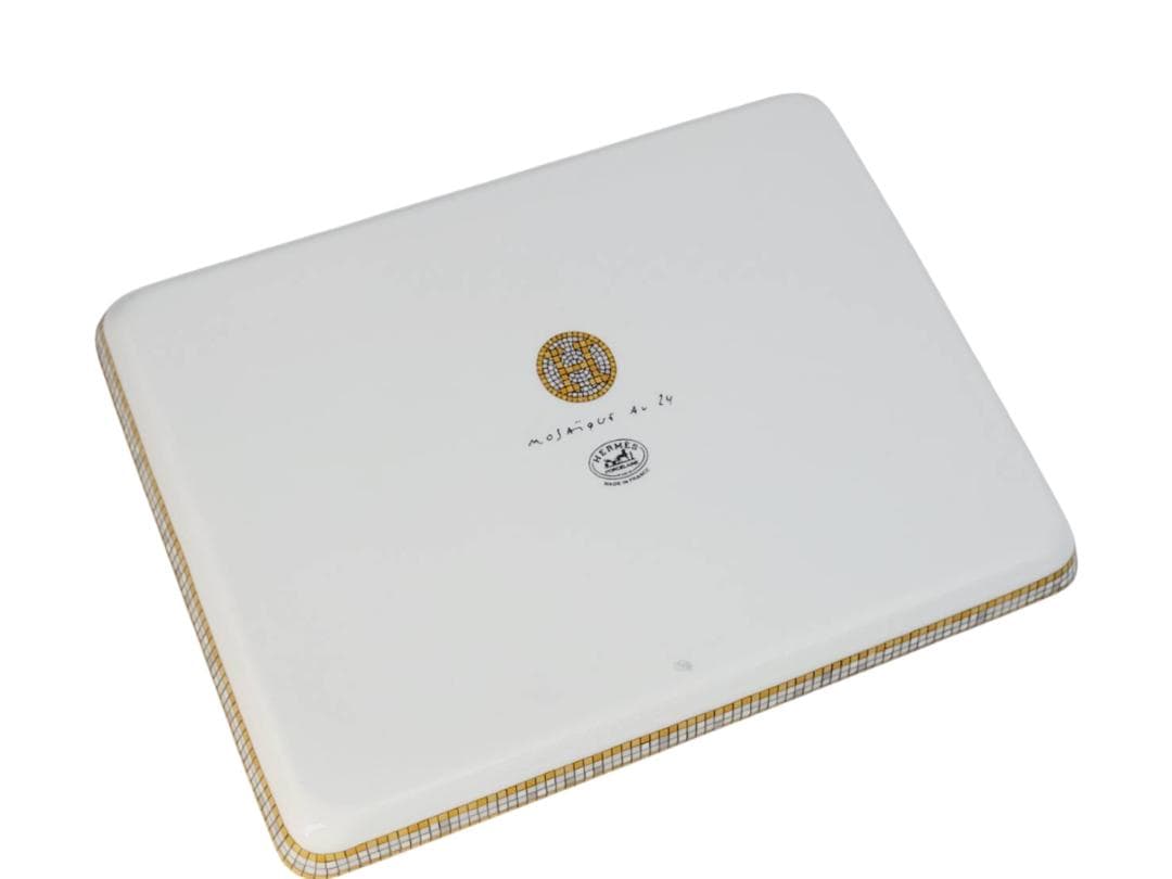 HERMESエルメス モザイク24 トレー トレイ 陶器 食器 洋食器 プレート