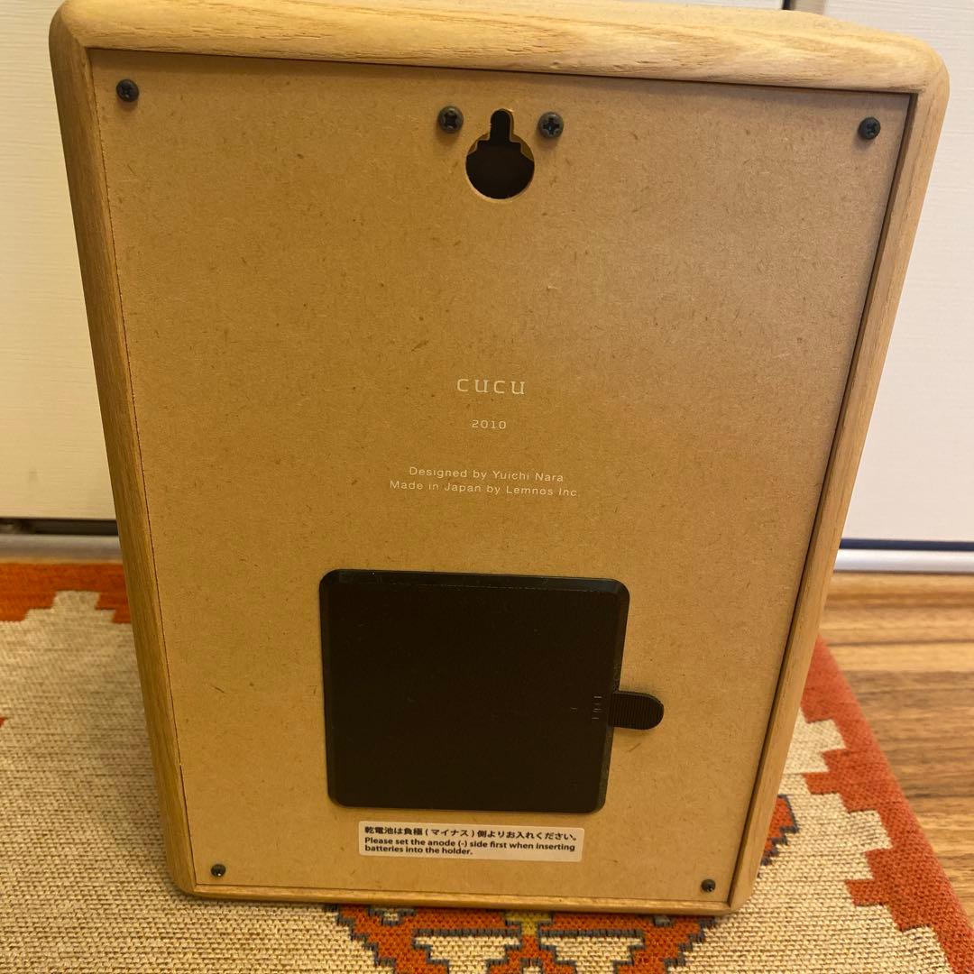 CUCU 木製掛時計 CICU-01 鳩時計
