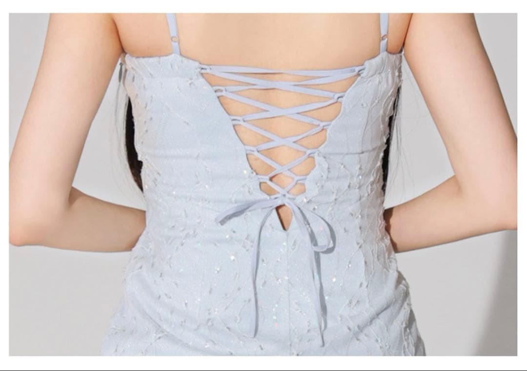 ROBE de FLEUR ロングドレス beige