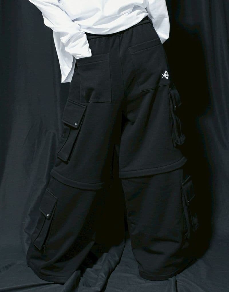 REFLEM　福袋　セパレートワイドスウェットカーゴパンツ　最安値