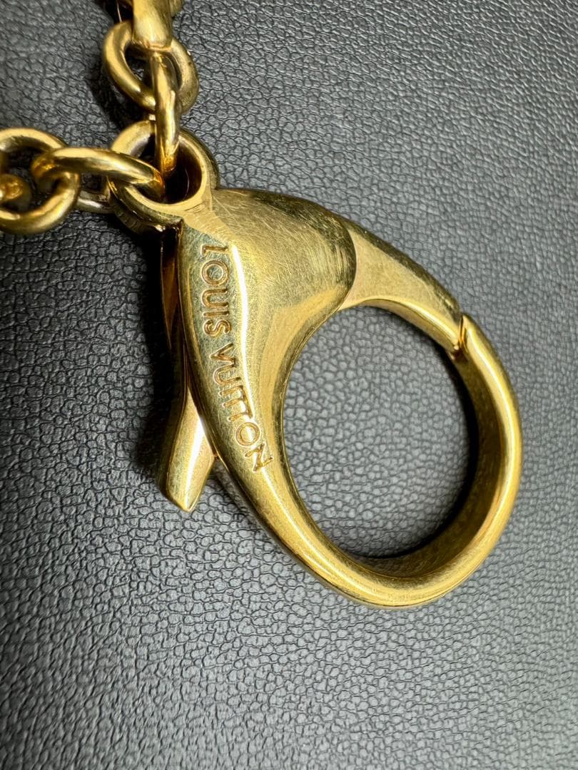 【美品】Louis Vuitton べっ甲 モノグラム フラワーチャーム