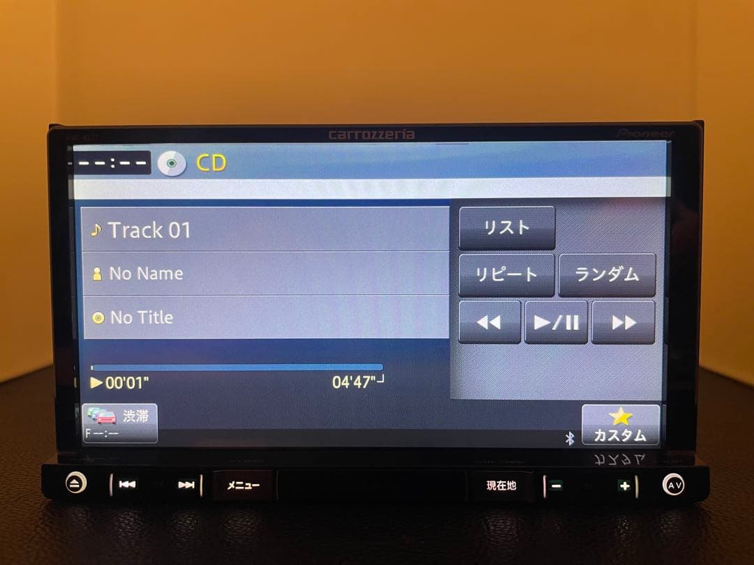楽ナビAVIC-RZ77 2026年地図最新2.0.0.版最新オービス