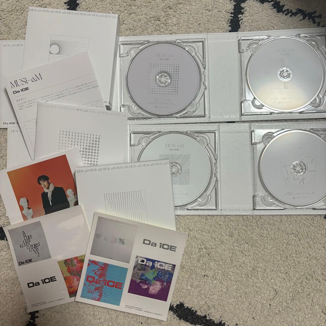 【週末値下げ】Da-iCE MUSi-aM 豪華盤 CD+3Blu-ray