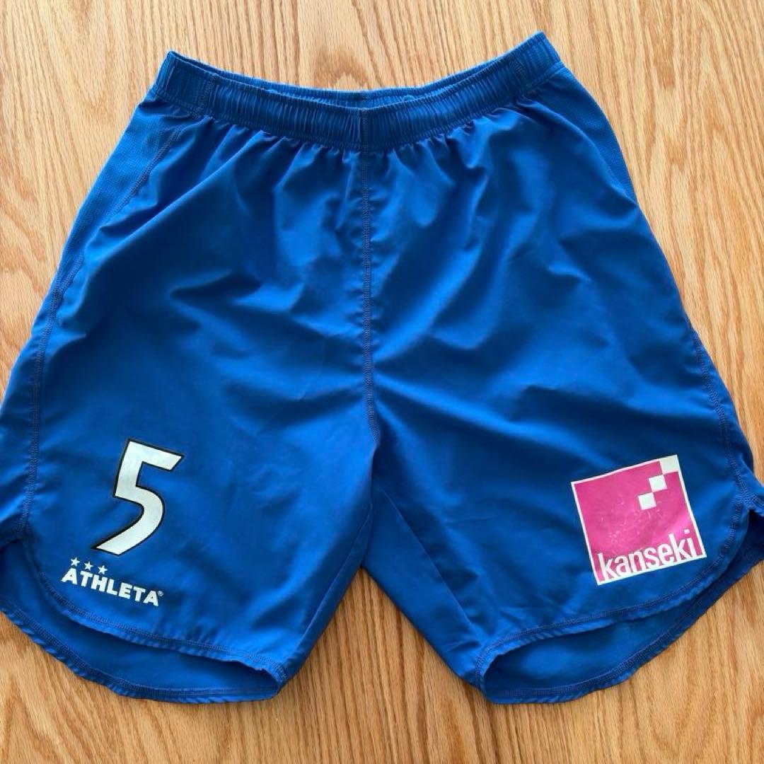 【非売品】柳育崇 栃木SC 2021ユニフォーム＋パンツ（実使用・直筆サイン入）