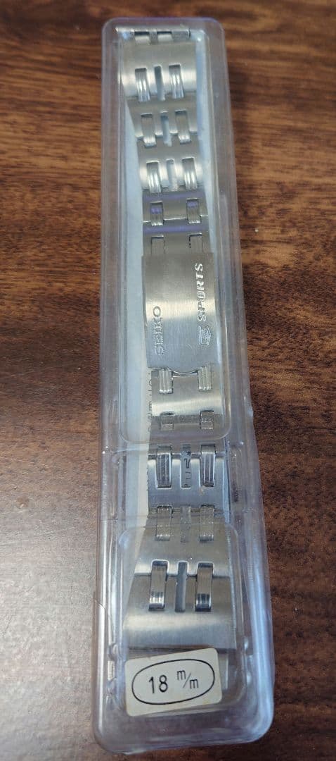 SEIKO 5 SPORTS ステンレスベルト 18mm デッドストック