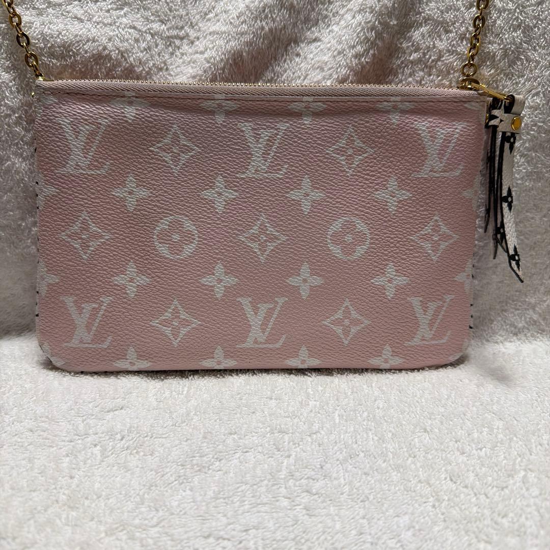 ルイヴィトン ポシェット ドゥーブル ジップ M67561