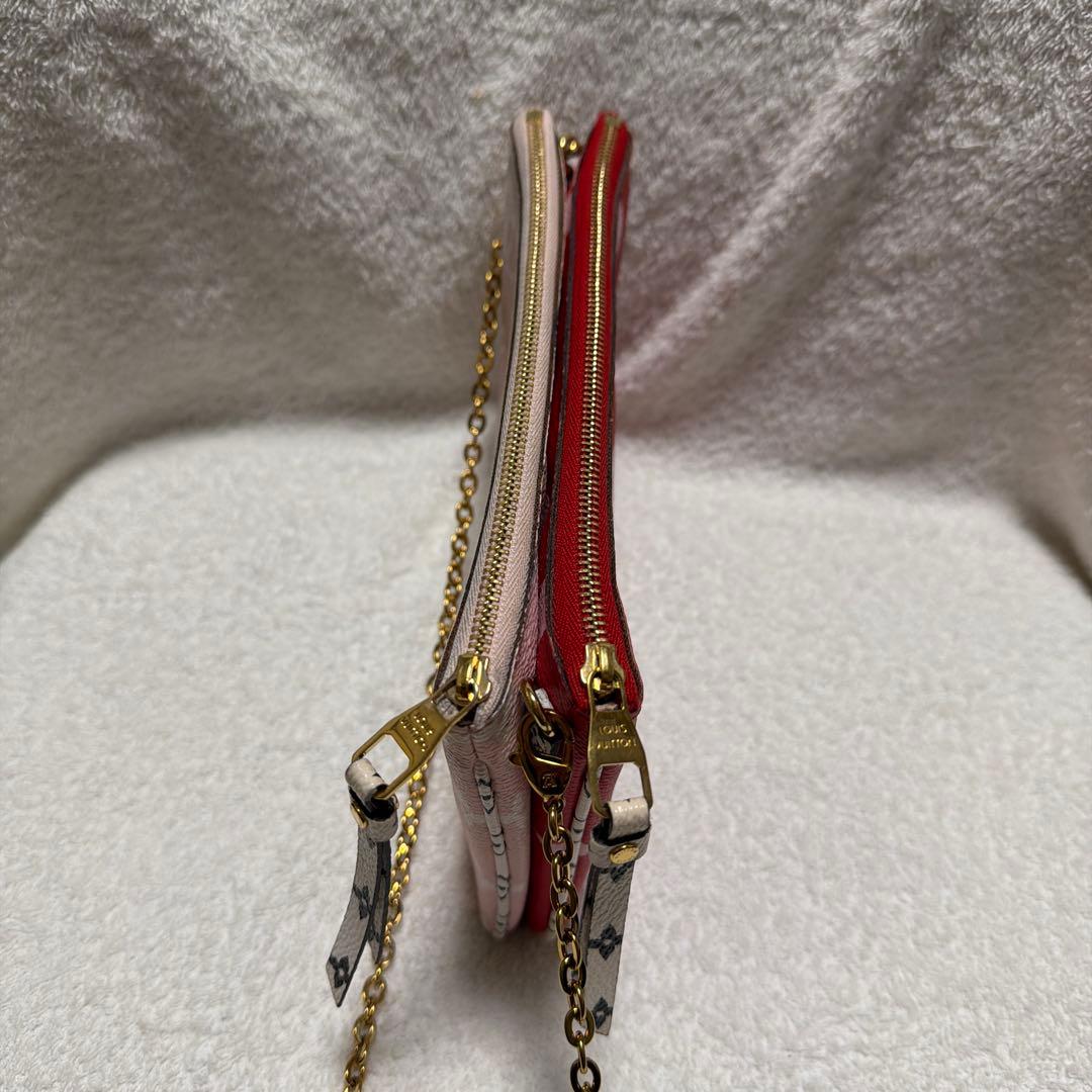 ルイヴィトン ポシェット ドゥーブル ジップ M67561