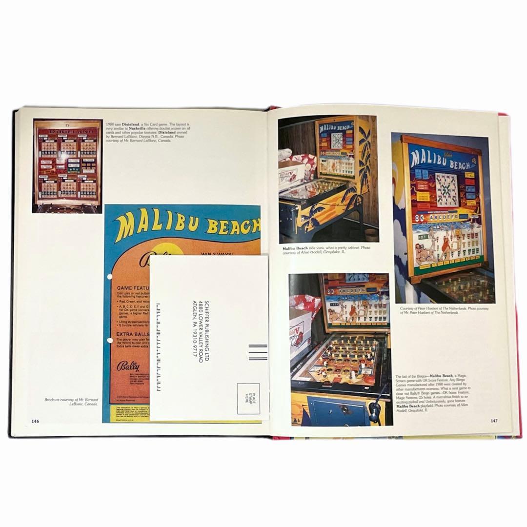 Bally ビンゴピンボールマシン 図鑑 洋書 ヴィンテージ本 アメリカンゲーム