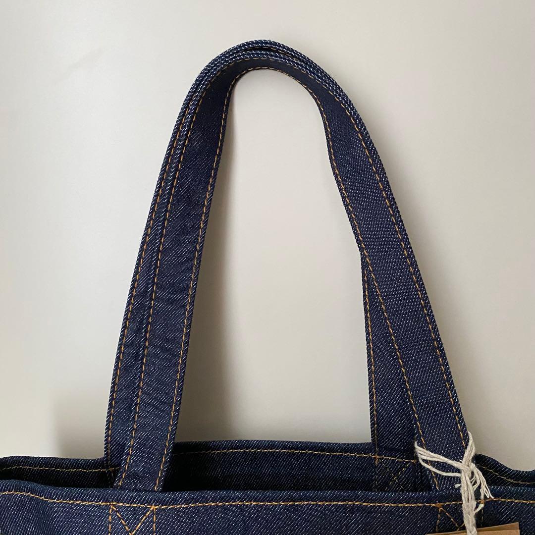 【A.P.C.】アーペーセー アクセル スモール トートバッグ デニム×レザー