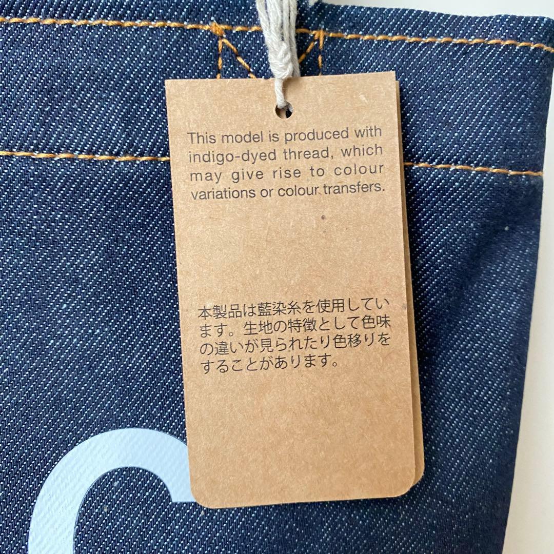 【A.P.C.】アーペーセー アクセル スモール トートバッグ デニム×レザー