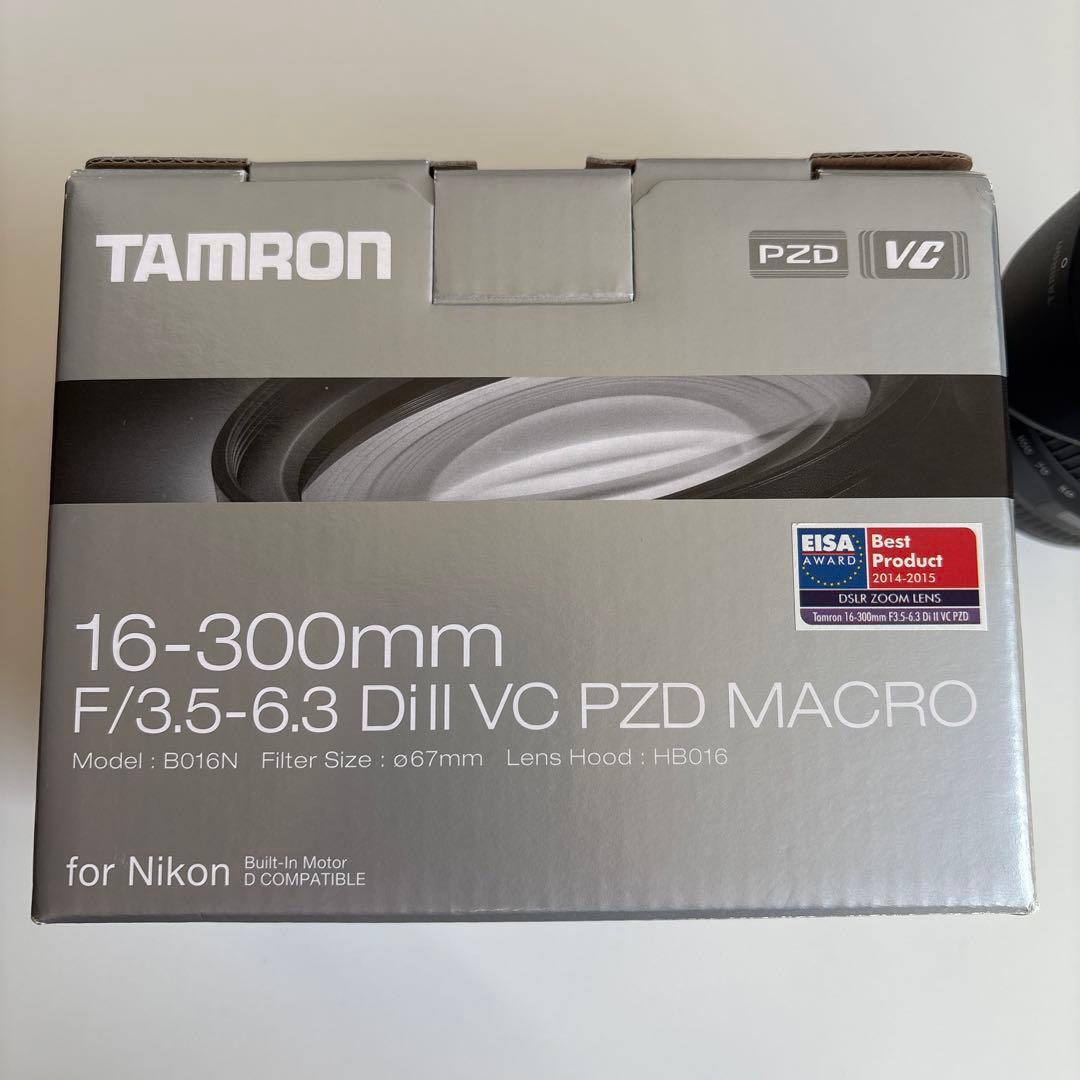TAMRON 16-300mm F/3.5-6.3 ニコンFマウントMACRO