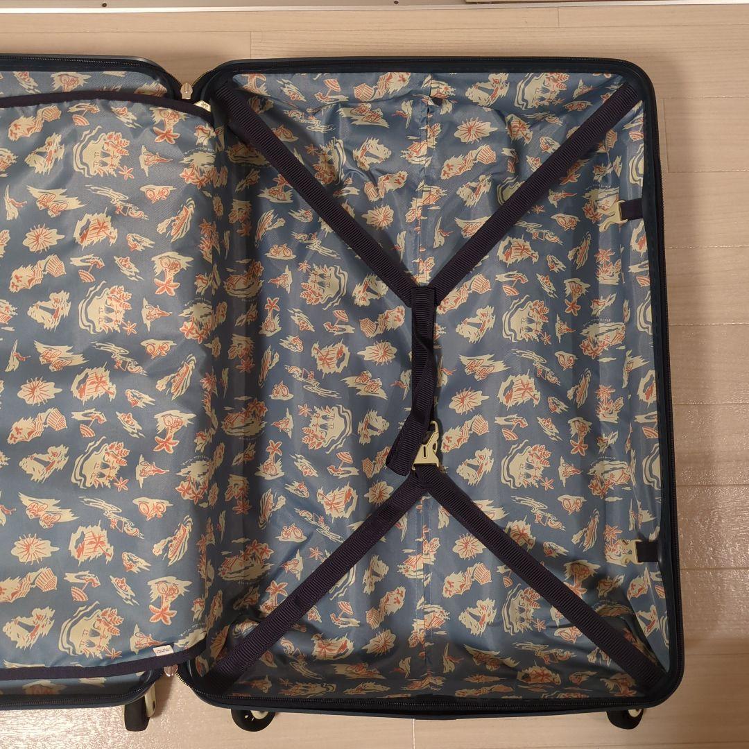 ［4-7泊］エース ハント マイン 75L スーツケース ビオラネイビー 大型