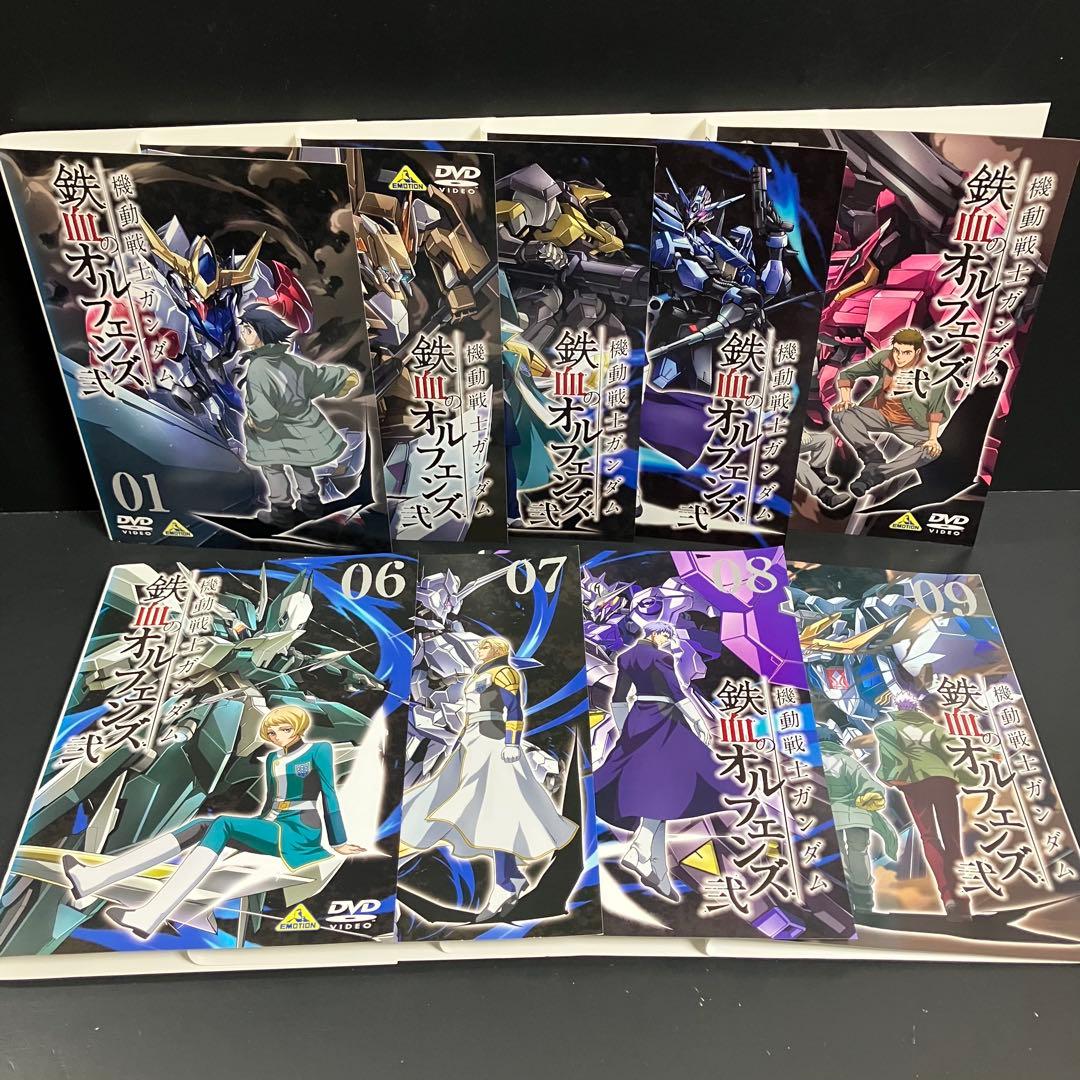機動戦士ガンダム 鉄血のオルフェンズ 弐 レンタルDVD　アニメ 全巻完結セット