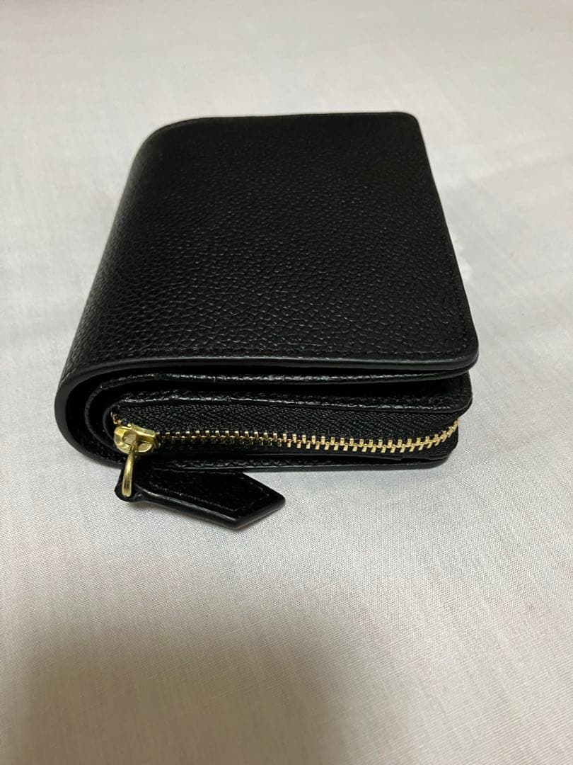 ハッシュタグ　ピュアシュリンクレザー　ミディアムウォレット