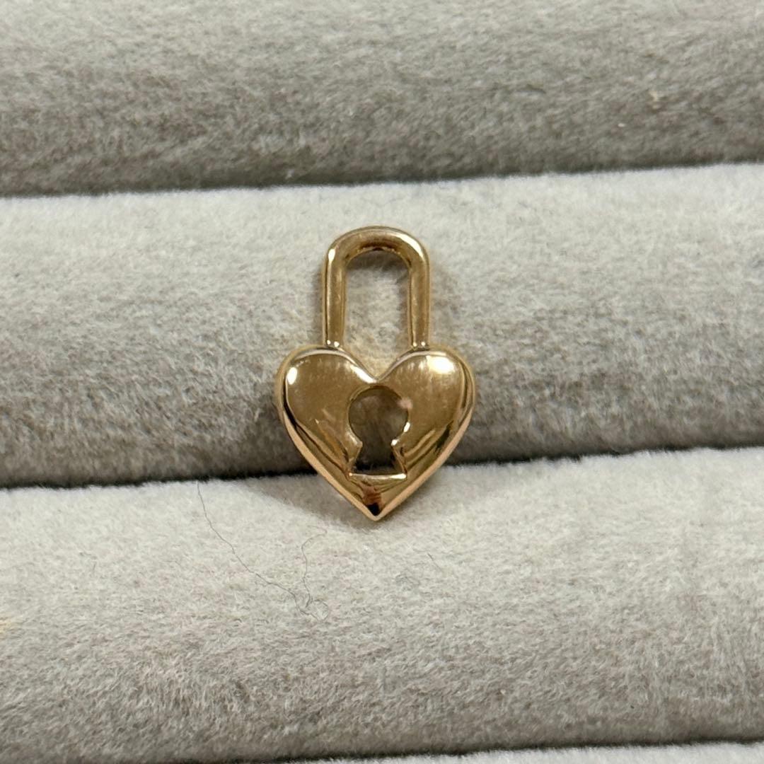 「RT-154938」K18YGパーツ　ペンダント　チャーム　18金　中空