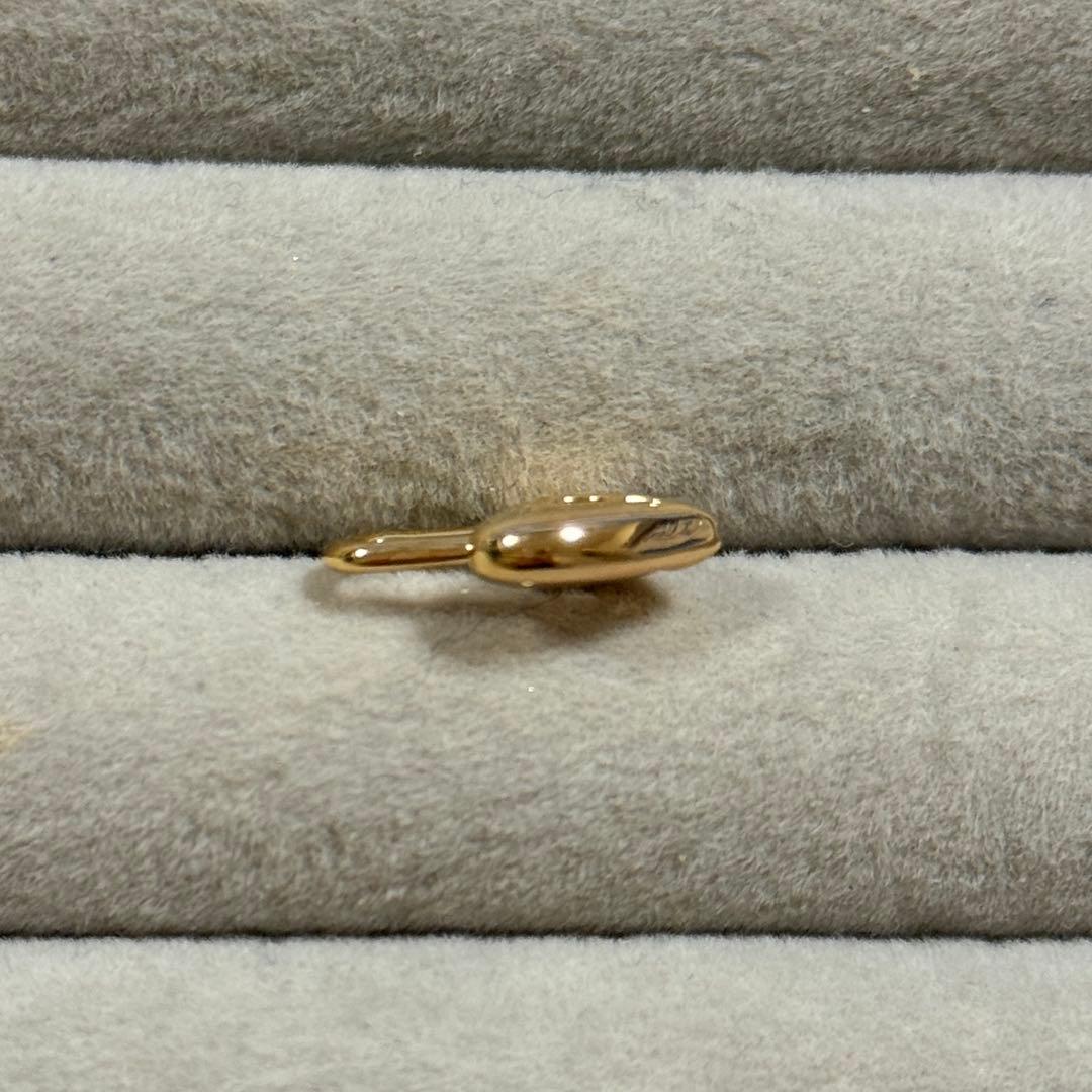 「RT-154938」K18YGパーツ　ペンダント　チャーム　18金　中空