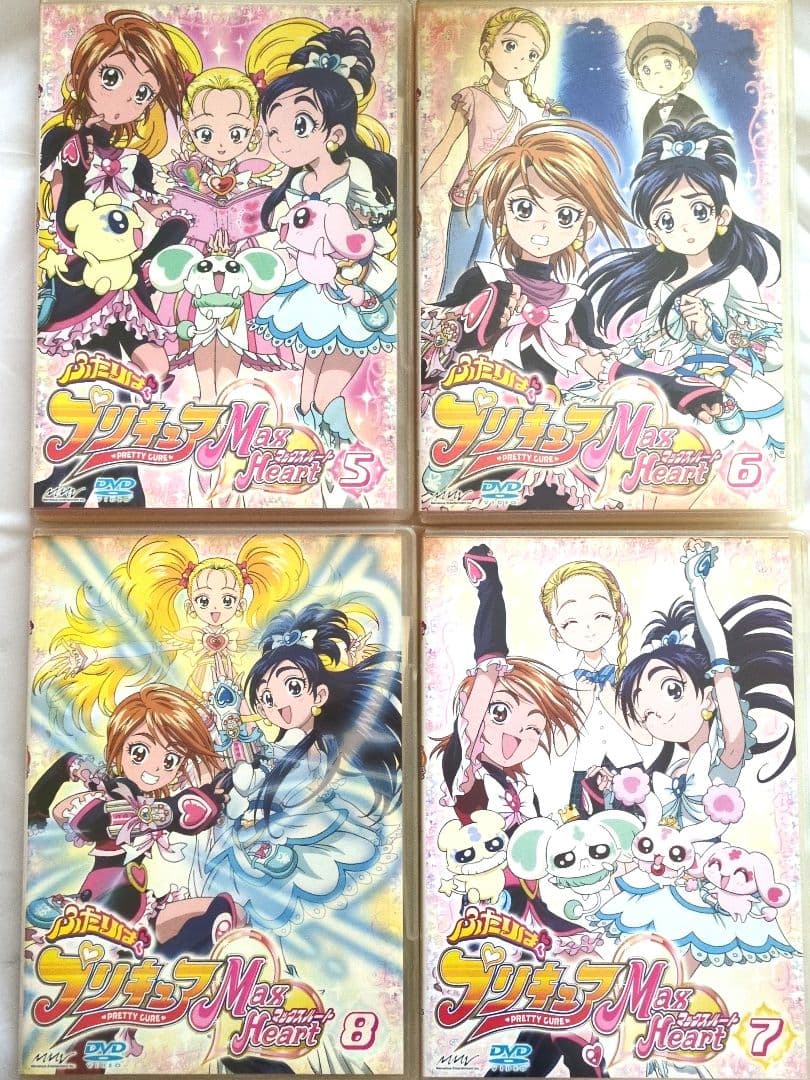 ふたりはプリキュア MaxHeart DVD 1-12巻 & 映画 3枚セット