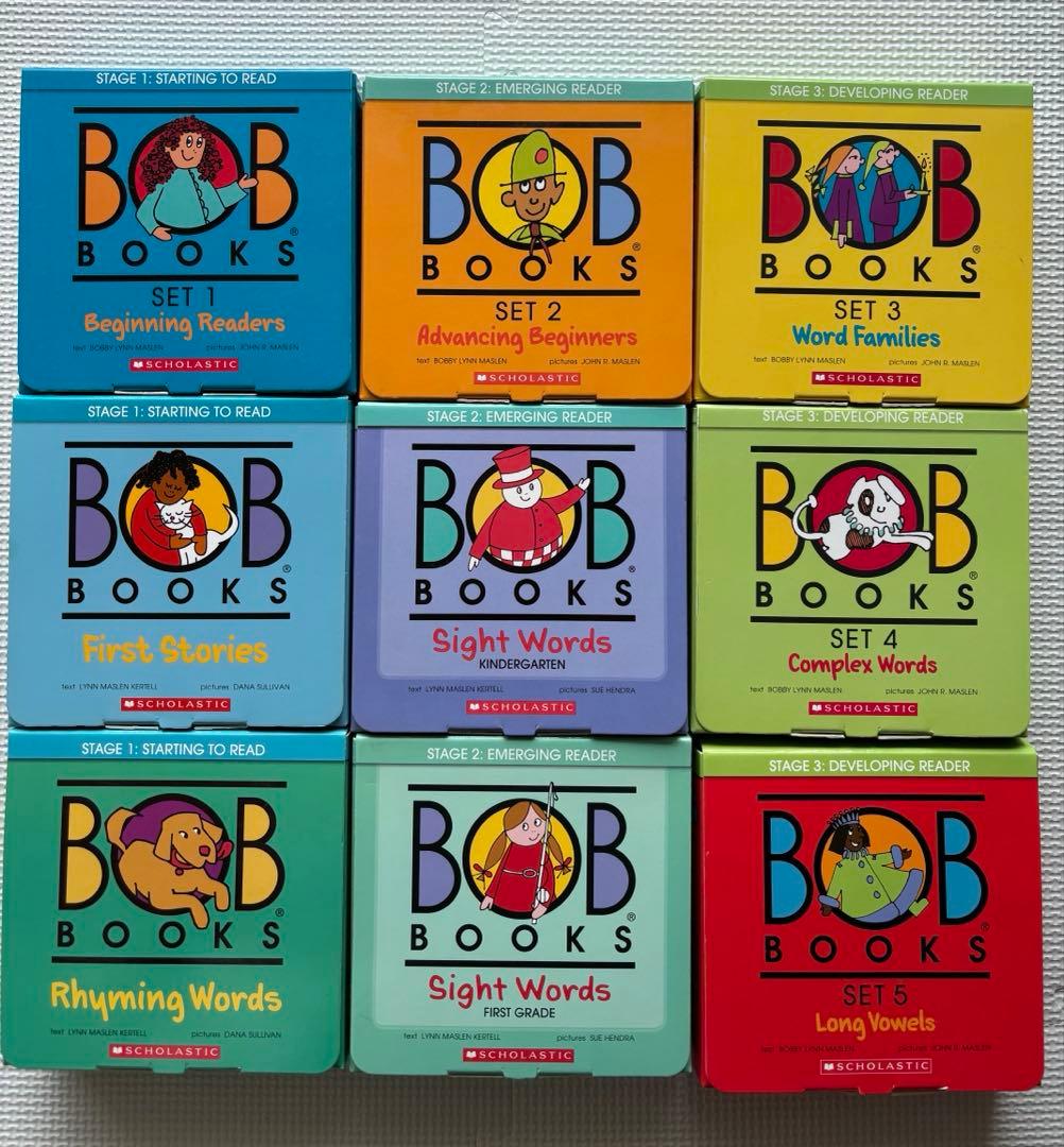 洋書 BOB BOOKS 9 BOX SET