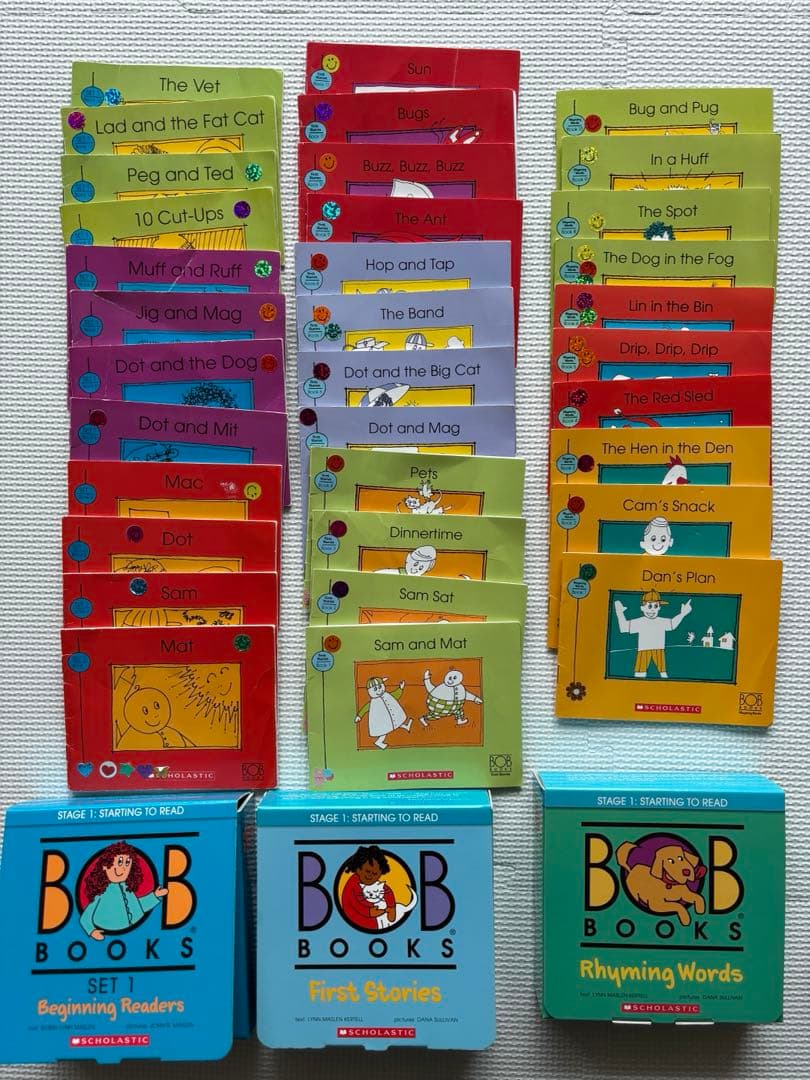 洋書 BOB BOOKS 9 BOX SET