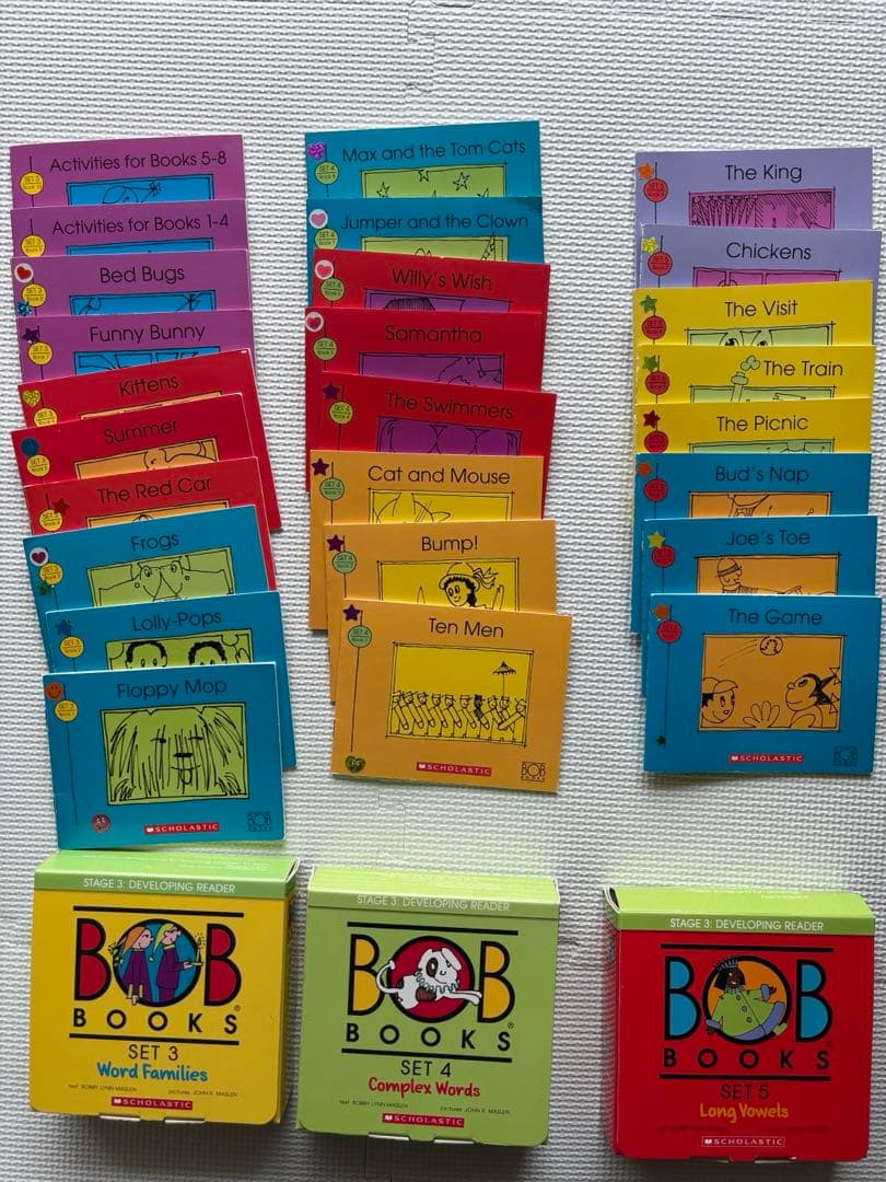 洋書 BOB BOOKS 9 BOX SET