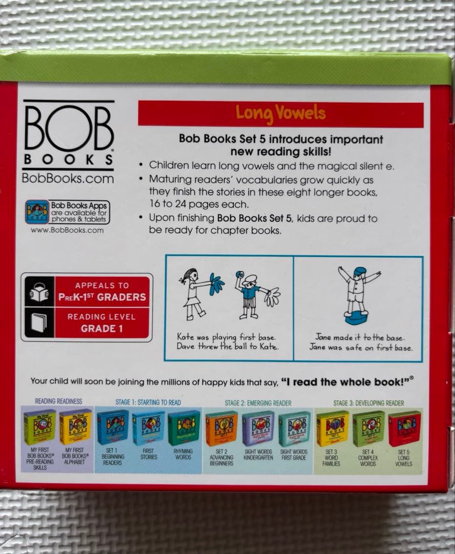 洋書 BOB BOOKS 9 BOX SET