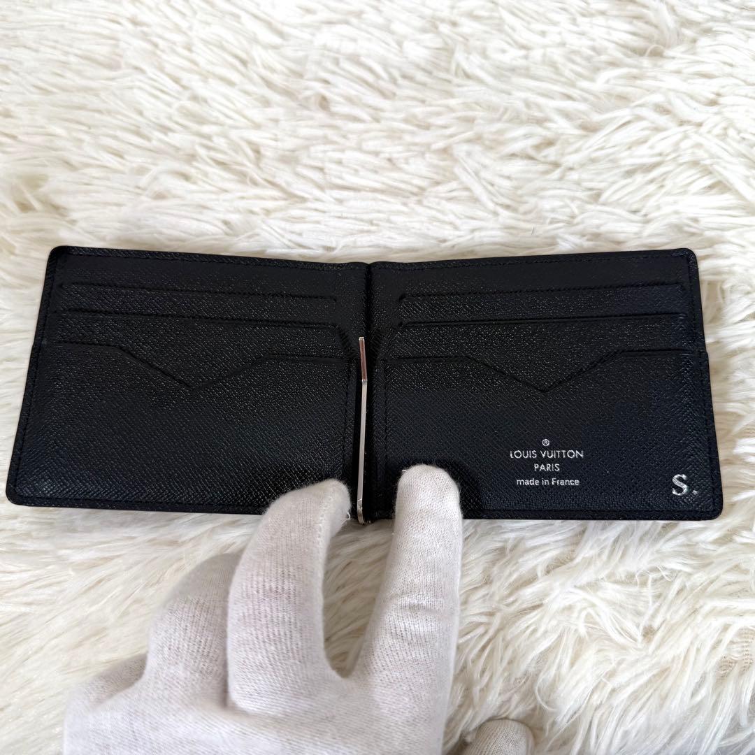 ルイヴィトン ポルトフォイユ パンス タイガ マネークリップ M62978