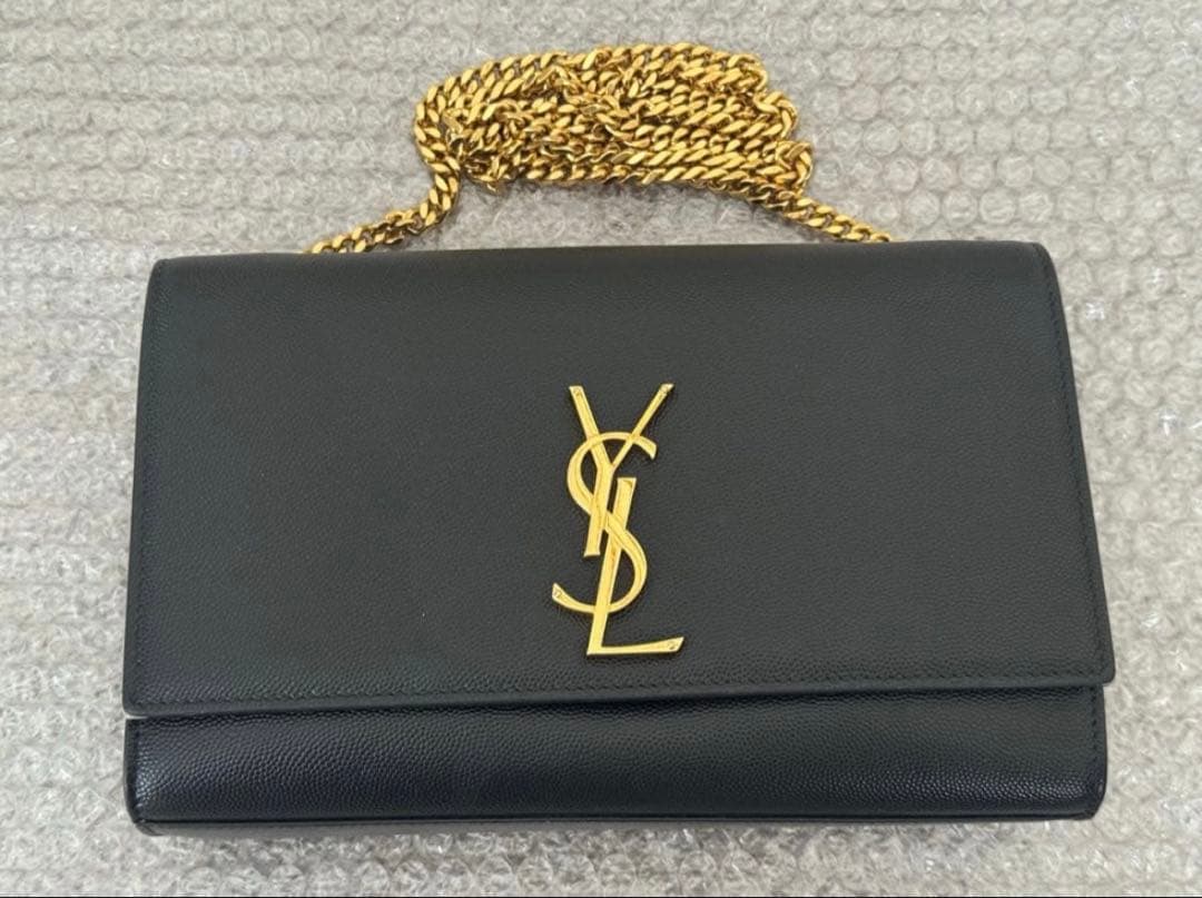 【2/7(土)までの限定価格】イヴサンローラン チェーン ショルダー バッグ