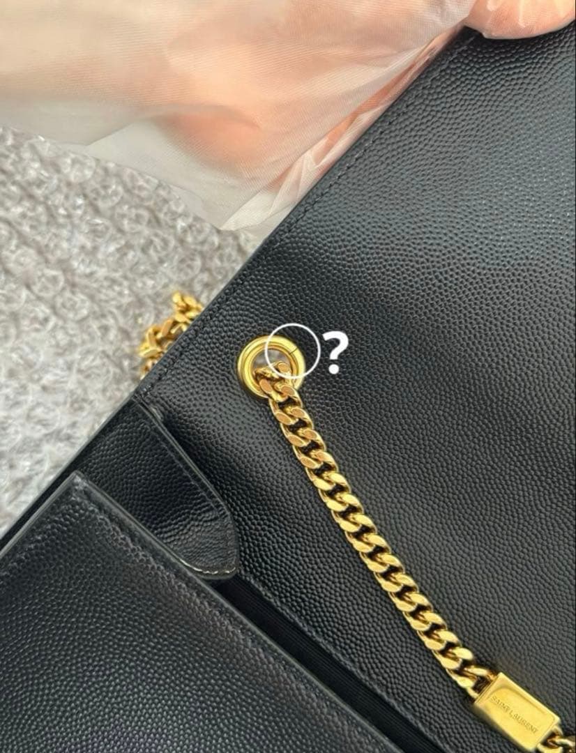 【2/7(土)までの限定価格】イヴサンローラン チェーン ショルダー バッグ