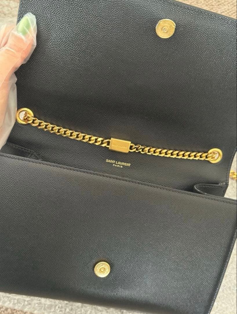【2/7(土)までの限定価格】イヴサンローラン チェーン ショルダー バッグ