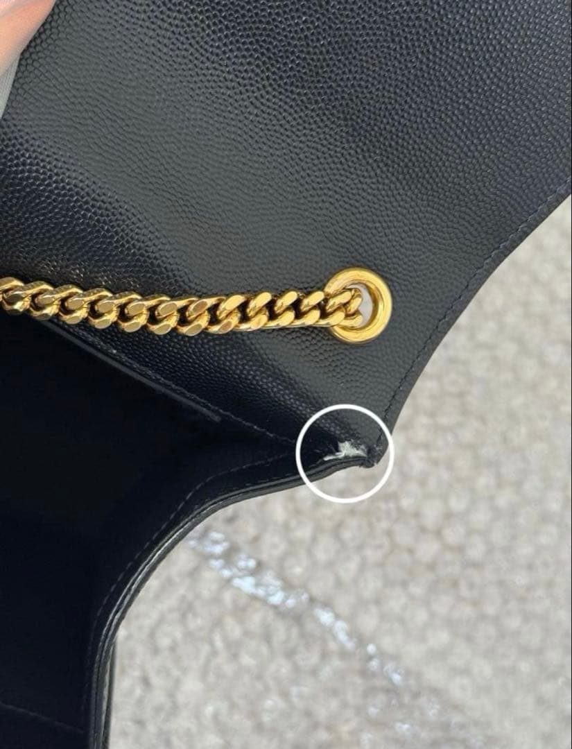 【2/7(土)までの限定価格】イヴサンローラン チェーン ショルダー バッグ