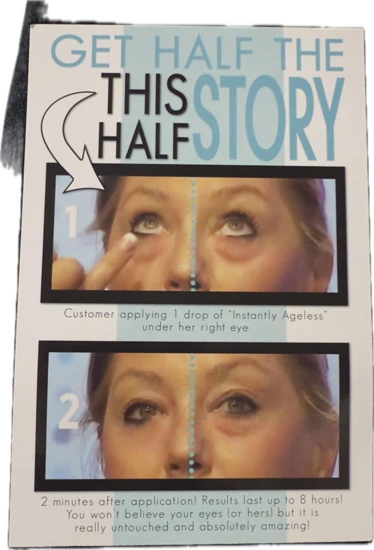 INSTANTLY AGELESS フェイスクリーム 25枚入り