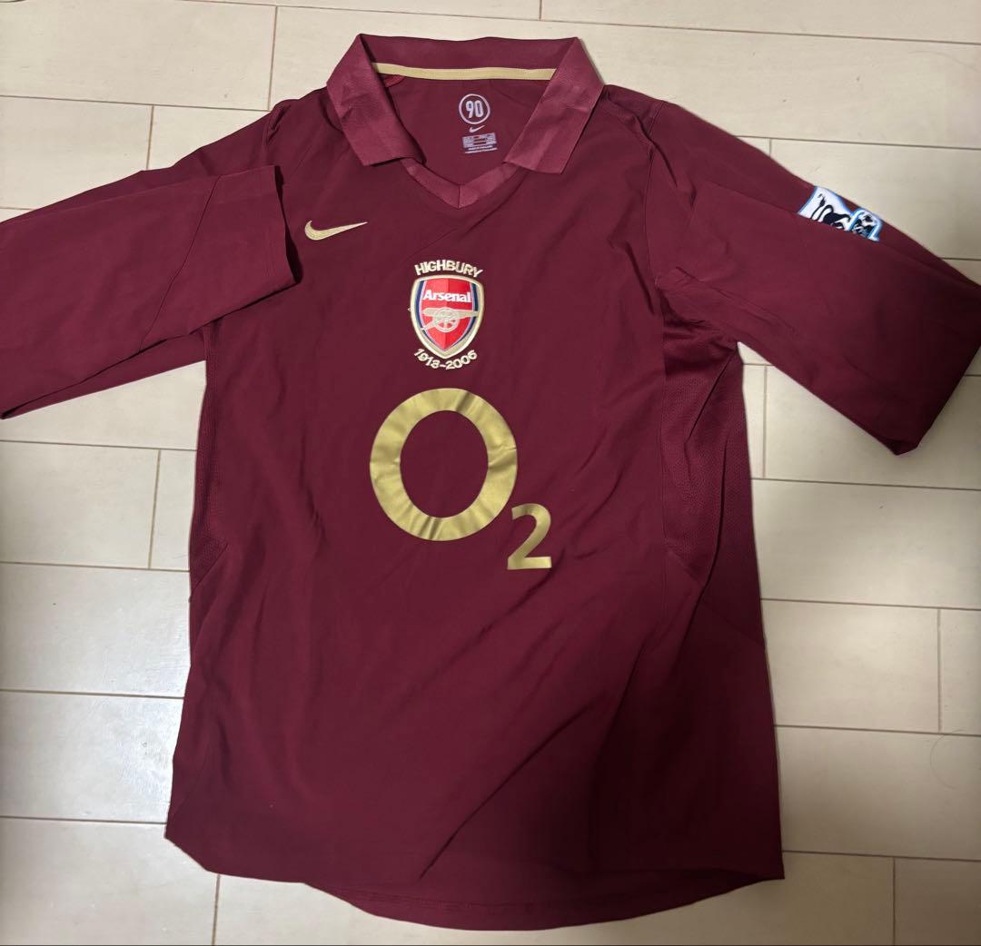 Arsenal アーセナル アンリ 05-06 ユニフォーム