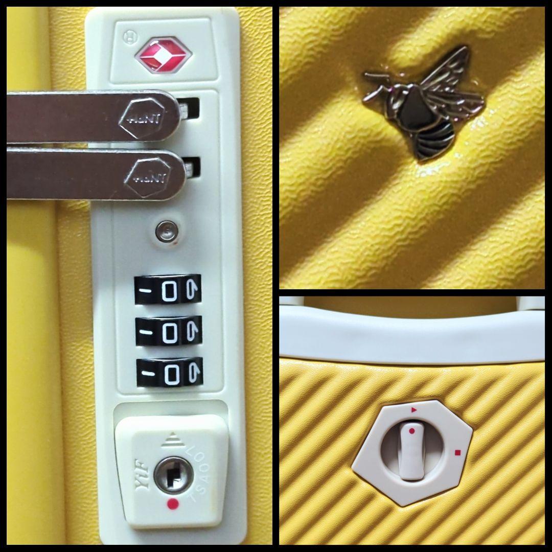 【美品】 HaNTmine ハントマイン スーツケース キャリーケース 47L