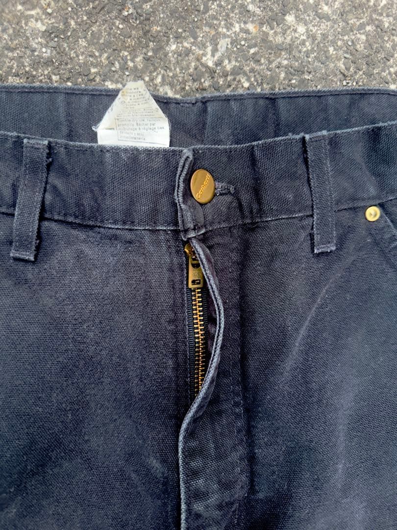 Carhartt B01 BLK ダブルニー USA製 34×30