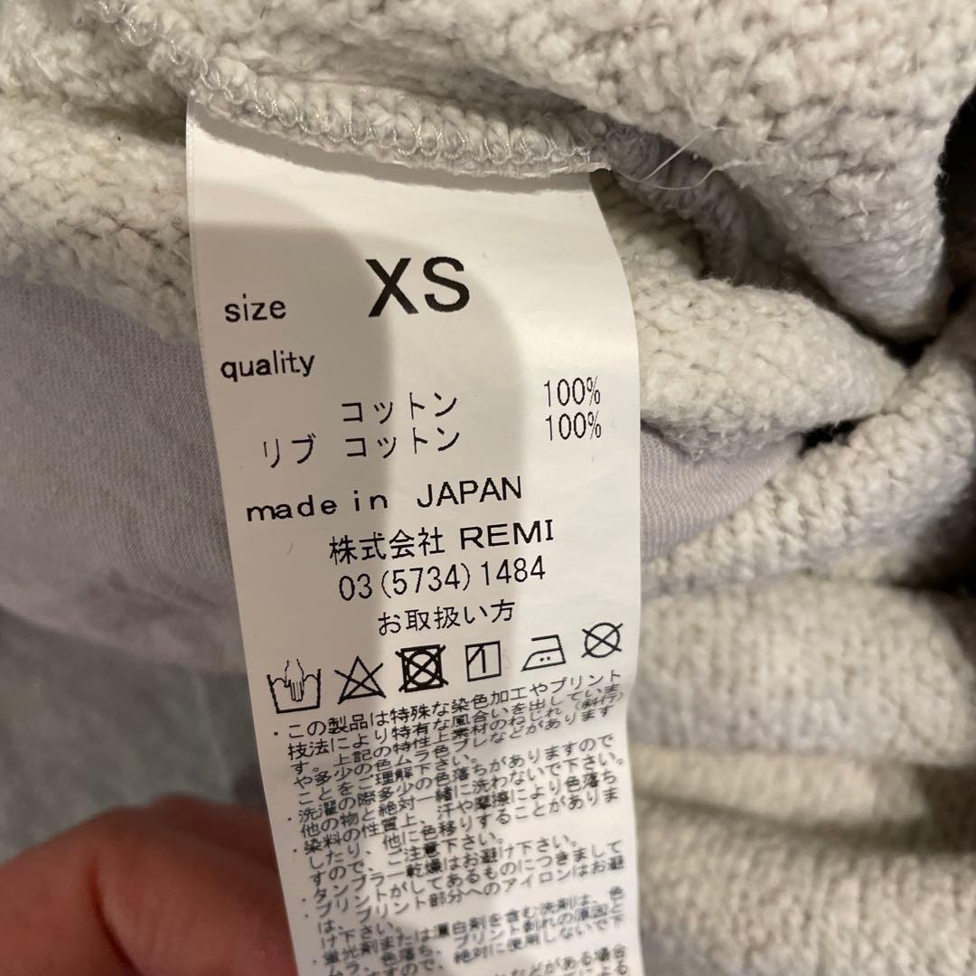 THE SHISHIKUI Brushed Crew ヘザーグレー XS