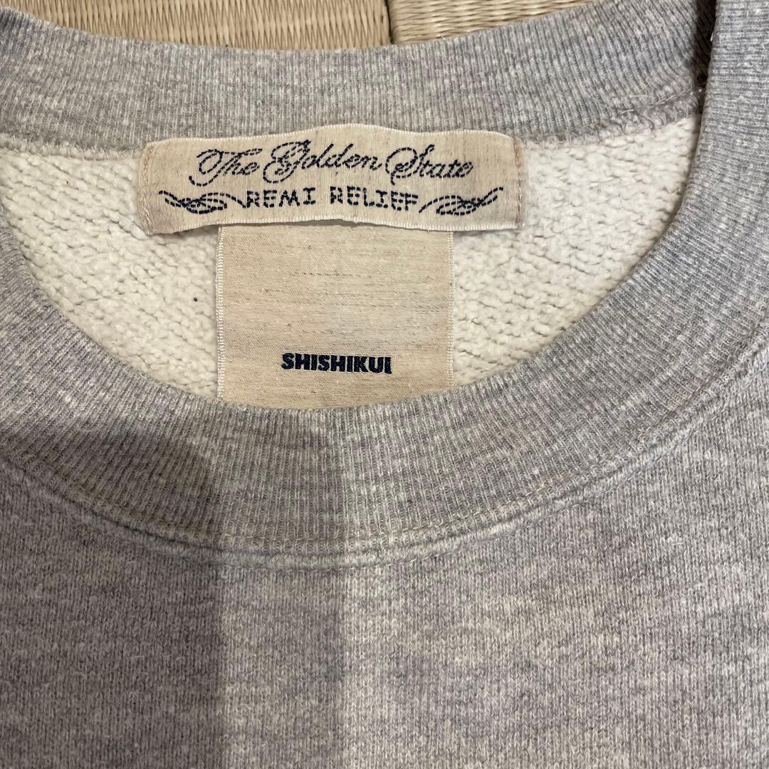 THE SHISHIKUI Brushed Crew ヘザーグレー XS