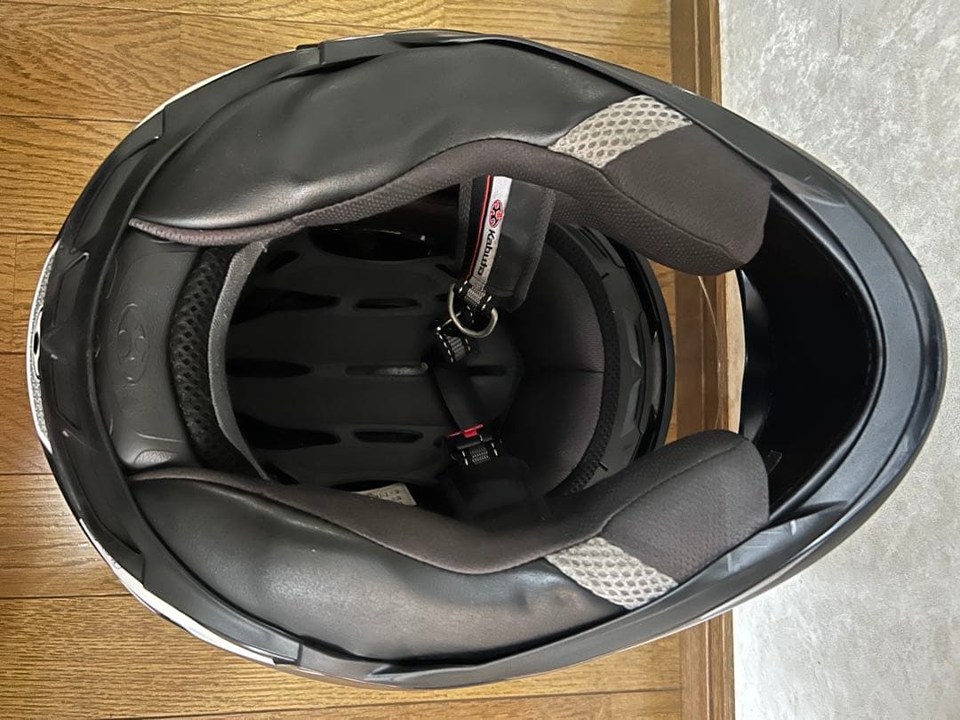 Kabuto kamui2 フルフェイスヘルメット ブラック/ホワイト